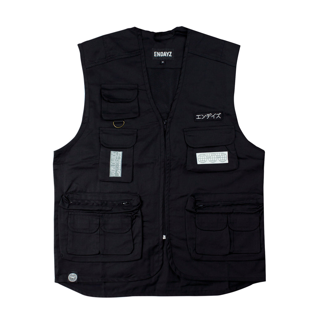 Endayz vest black