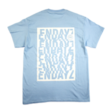 Endayz Glitch T-Shirt Light Blue