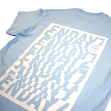 Endayz Glitch T-Shirt Light Blue