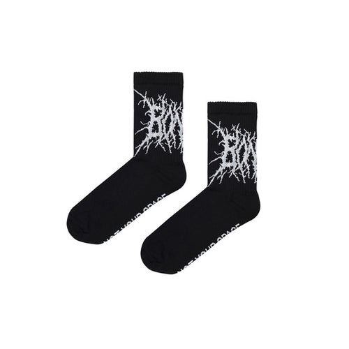 Volchok Death metal Socks - Black